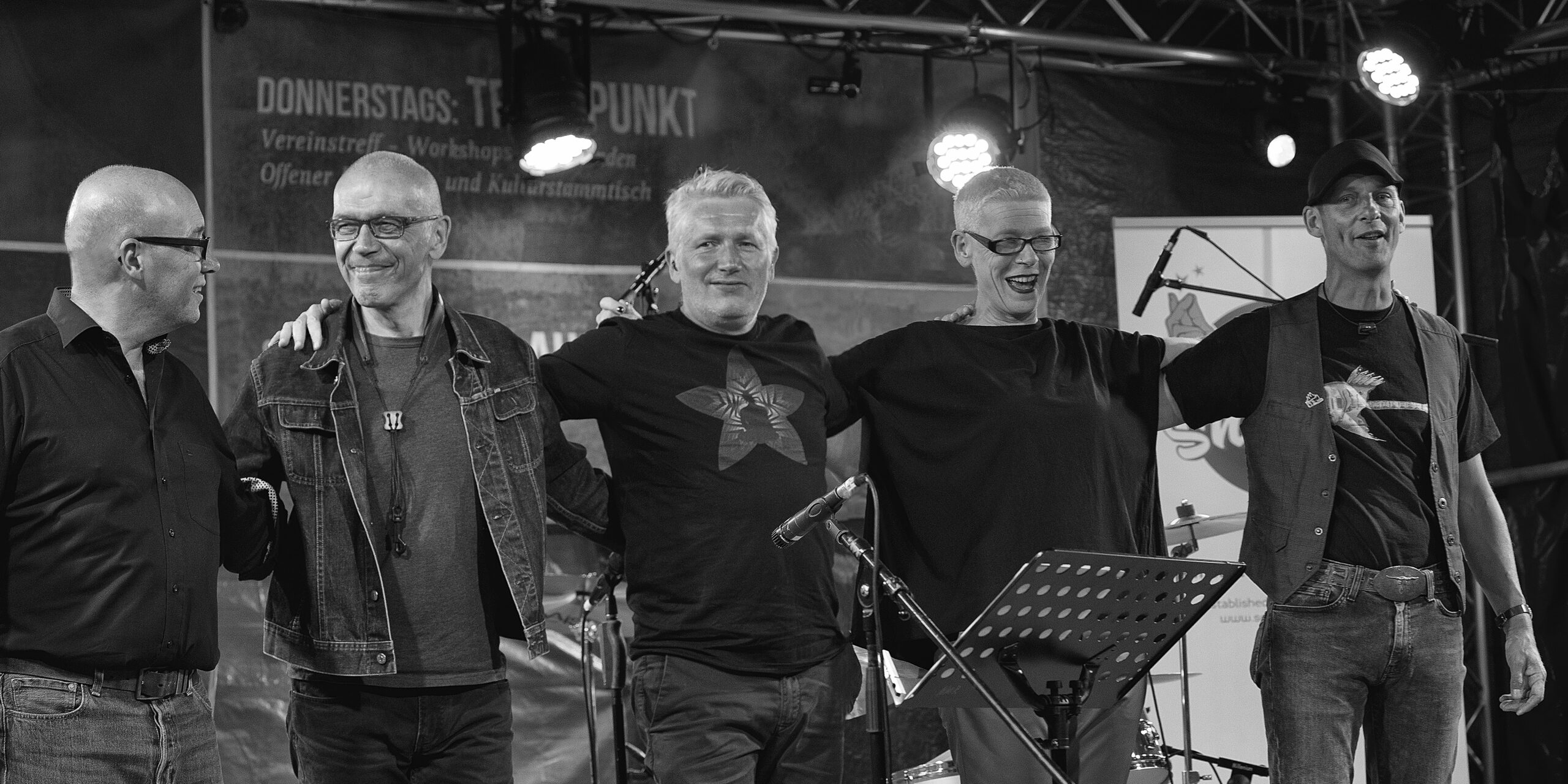 Soul Shadows Bandfoto live SW Fotograf Heinz Jörres
